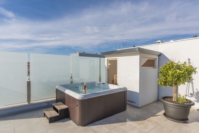 Penthouse sa pogledom na more i Novigrad