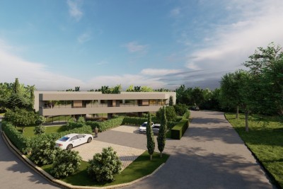 Nuovo edificio moderno al piano terra, Tar