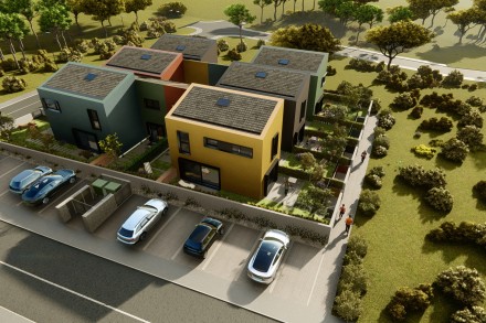 Urbana hiša 900m od plaže