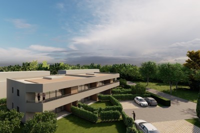 Nuovo edificio moderno al piano terra, Tar