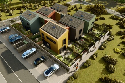 Urbana hiša 900m od plaže