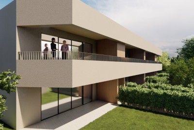 Nuovo edificio moderno al piano terra, Tar