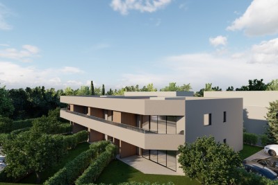 Nuovo edificio moderno al piano terra, Tar