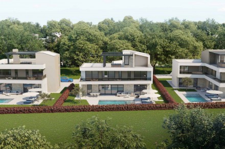 Čudovita vila s pogledom na morje v bližini Poreča, Frata