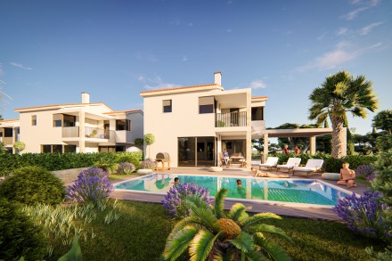 Schöne abgelegene Villen in der Nähe von Novigrad