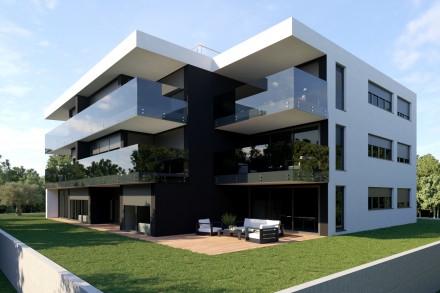 Modernes Gebäude auf Vidal