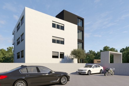 Modernes Gebäude auf Vidal