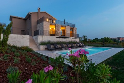 Progetto - Ville con splendida vista sugli uliveti e sul mare