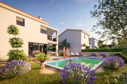 Schöne abgelegene Villen in der Nähe von Novigrad